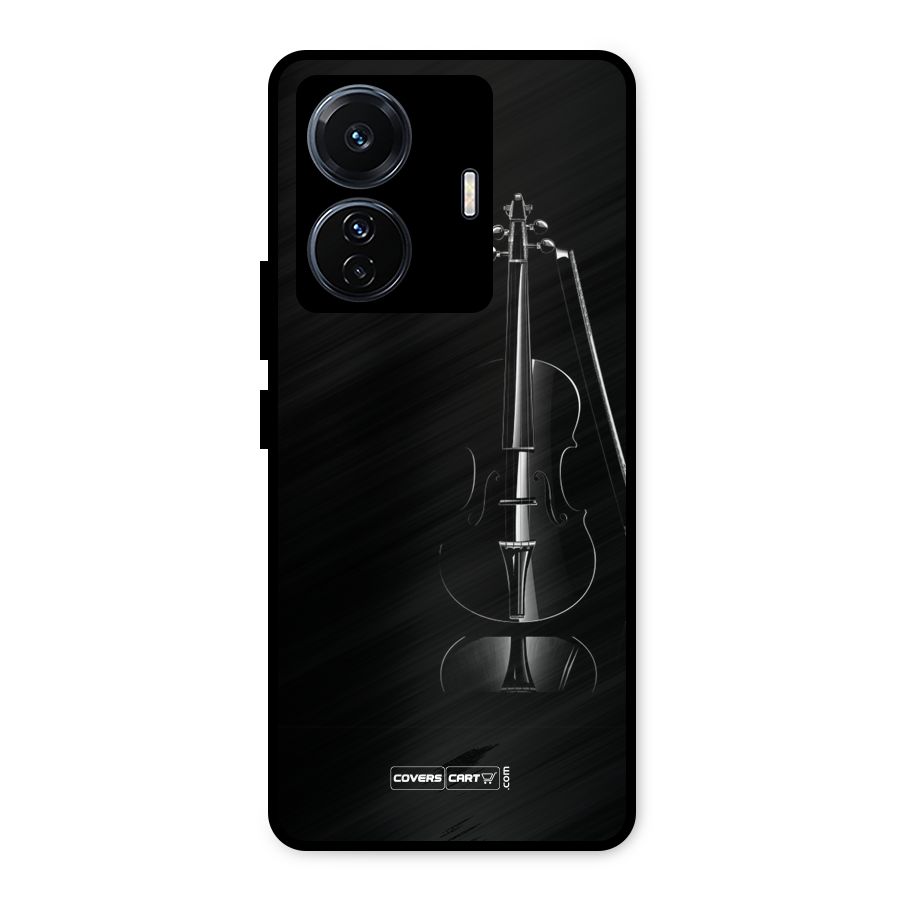 Elegant Violin Metal Back Case for Vivo T1 Pro