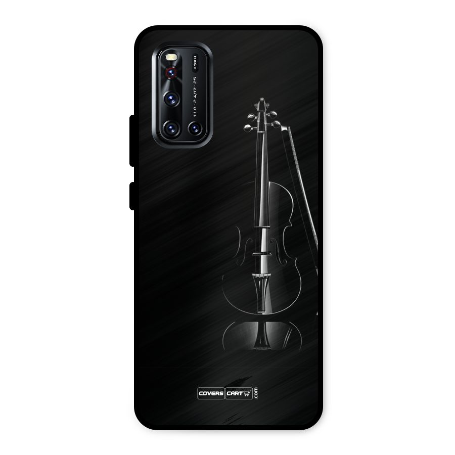 Elegant Violin Metal Back Case for Vivo V19
