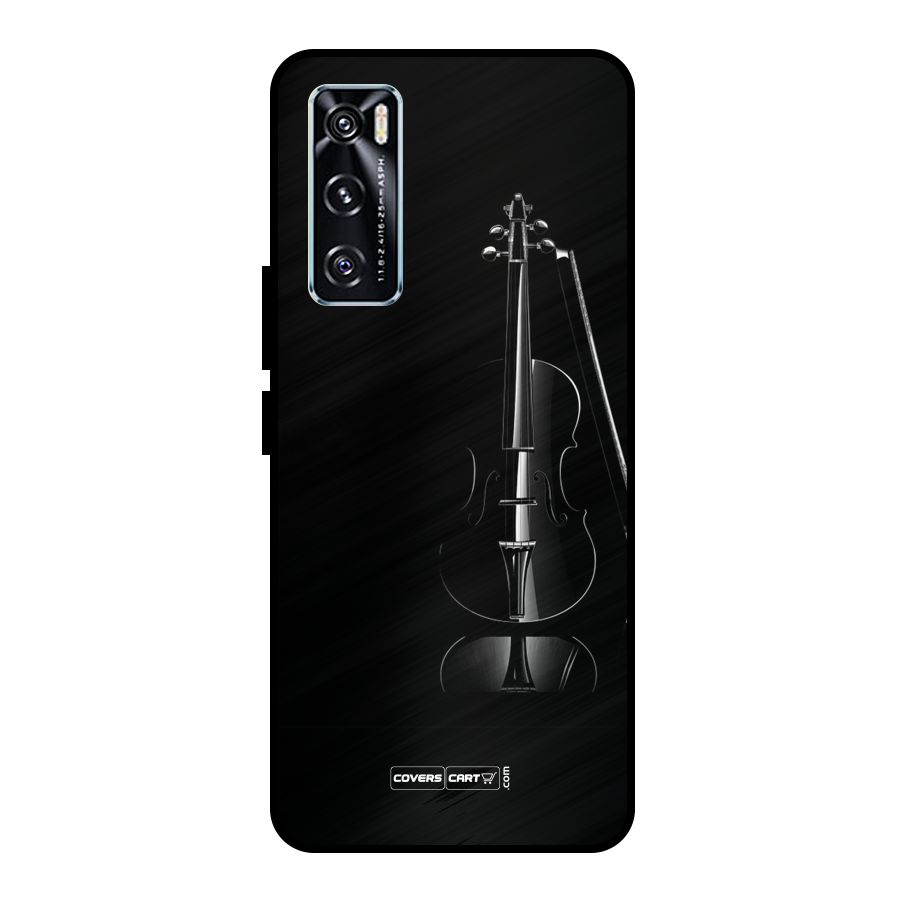 Elegant Violin Metal Back Case for Vivo V20 SE