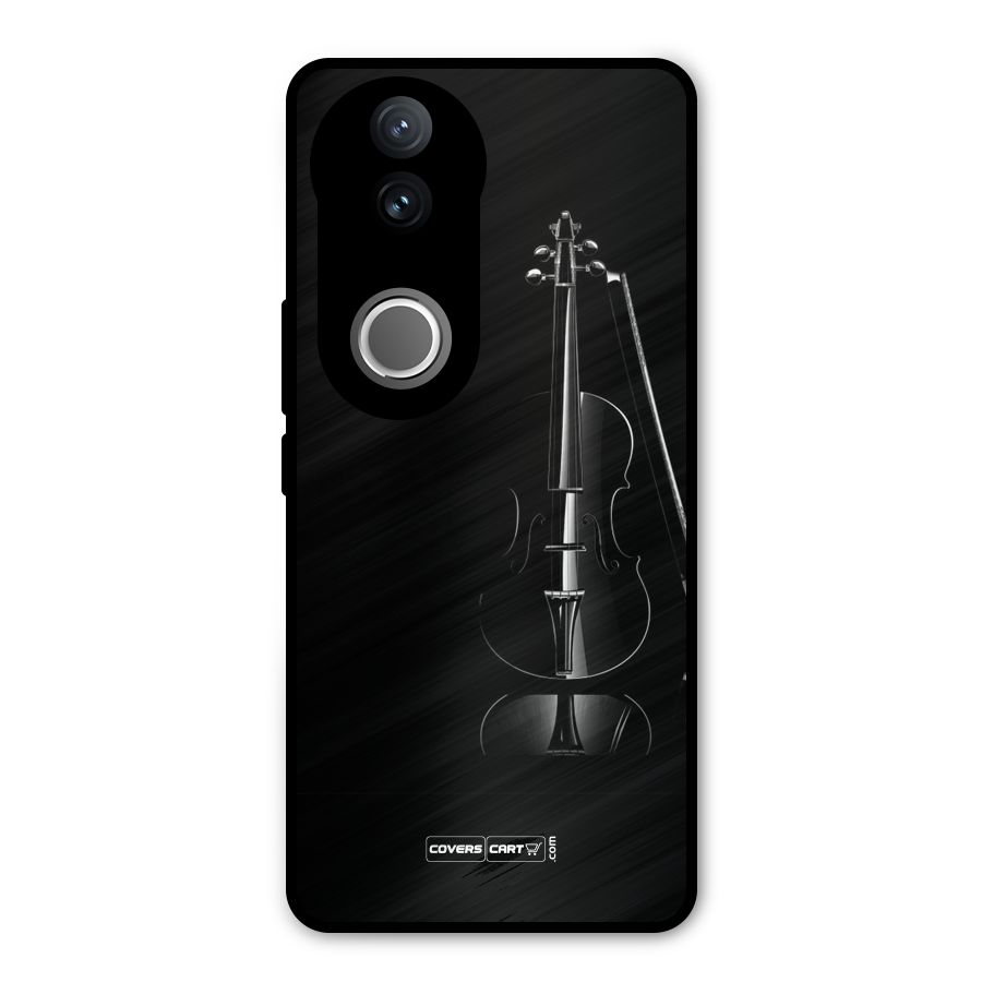 Elegant Violin Metal Back Case for Vivo V50e