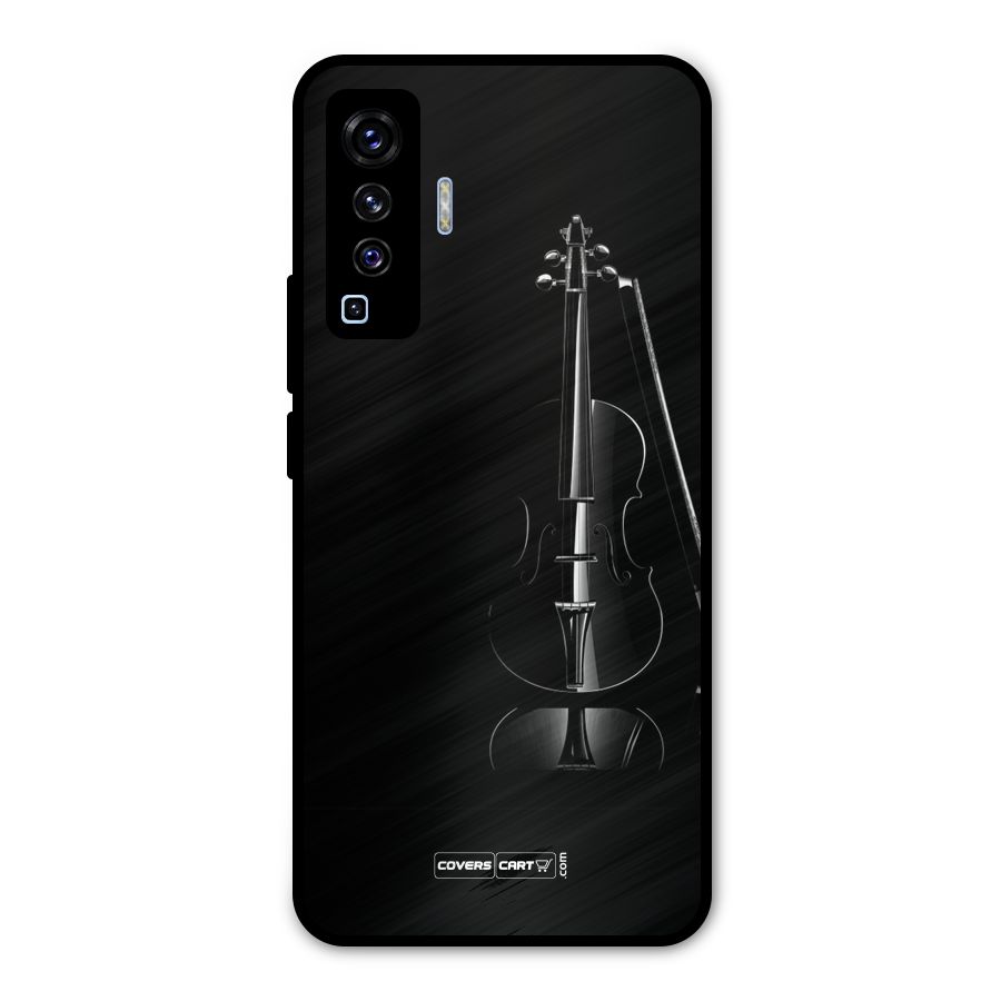 Elegant Violin Metal Back Case for Vivo X50
