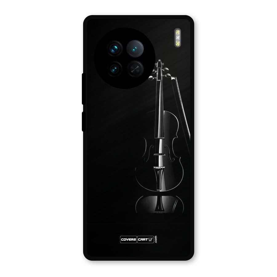Elegant Violin Metal Back Case for Vivo X90