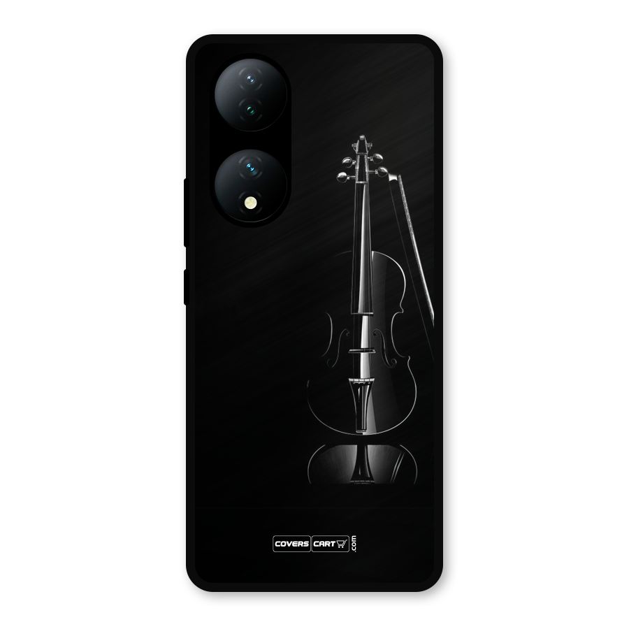Elegant Violin Metal Back Case for Vivo Y100a