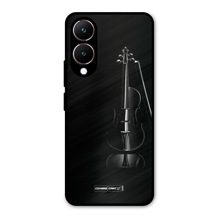 Elegant Violin Metal Back Case for Vivo Y28