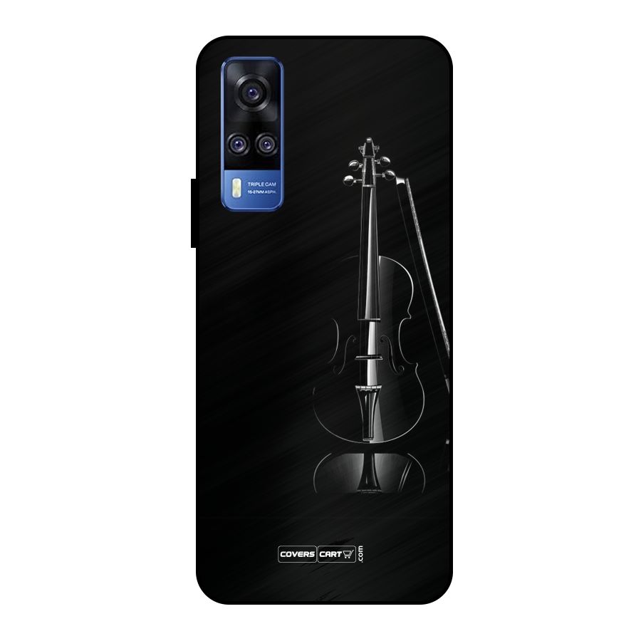 Elegant Violin Metal Back Case for Vivo Y51