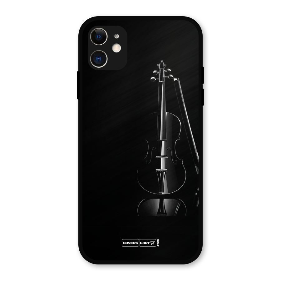 Elegant Violin Metal Back Case for iPhone 11