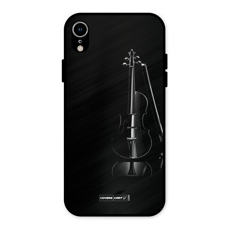 Elegant Violin Metal Back Case for iPhone XR