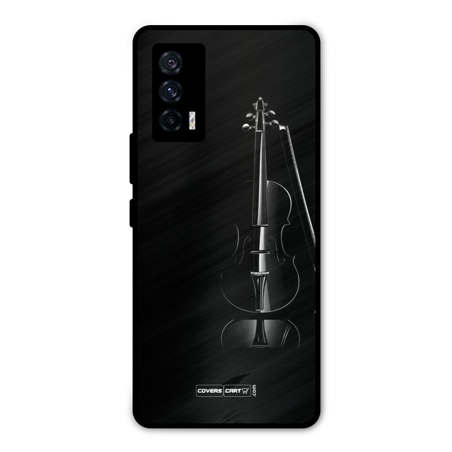 Elegant Violin Metal Back Case for iQOO 7 5G