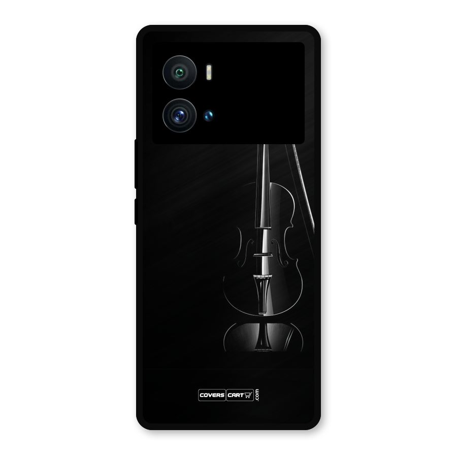 Elegant Violin Metal Back Case for iQOO 9 Pro