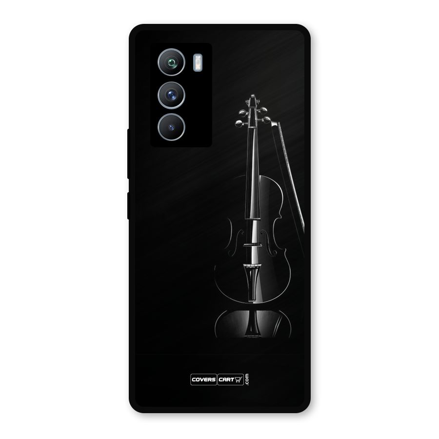 Elegant Violin Metal Back Case for iQOO 9 SE