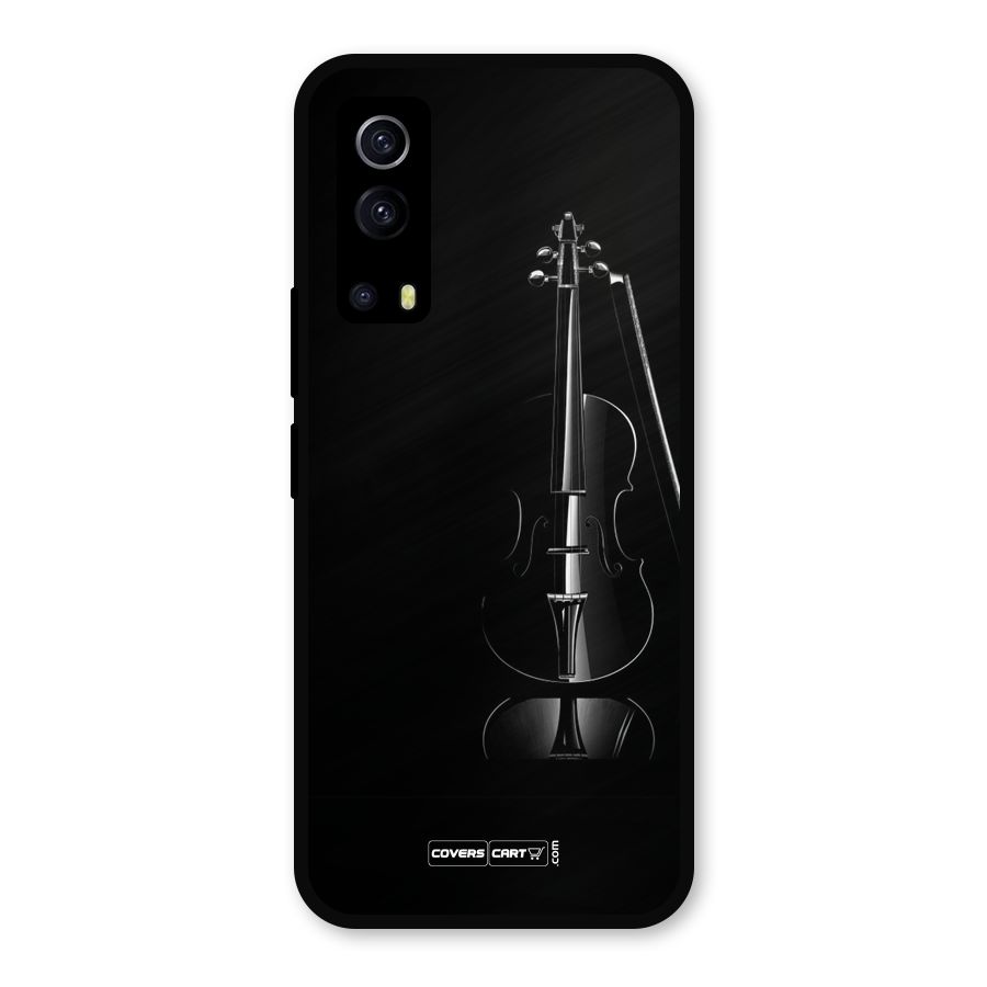 Elegant Violin Metal Back Case for iQOO Z3