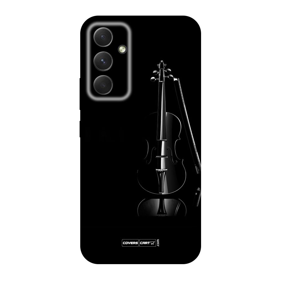 Elegant Violin Original Polycarbonate Back Case for Galaxy A54