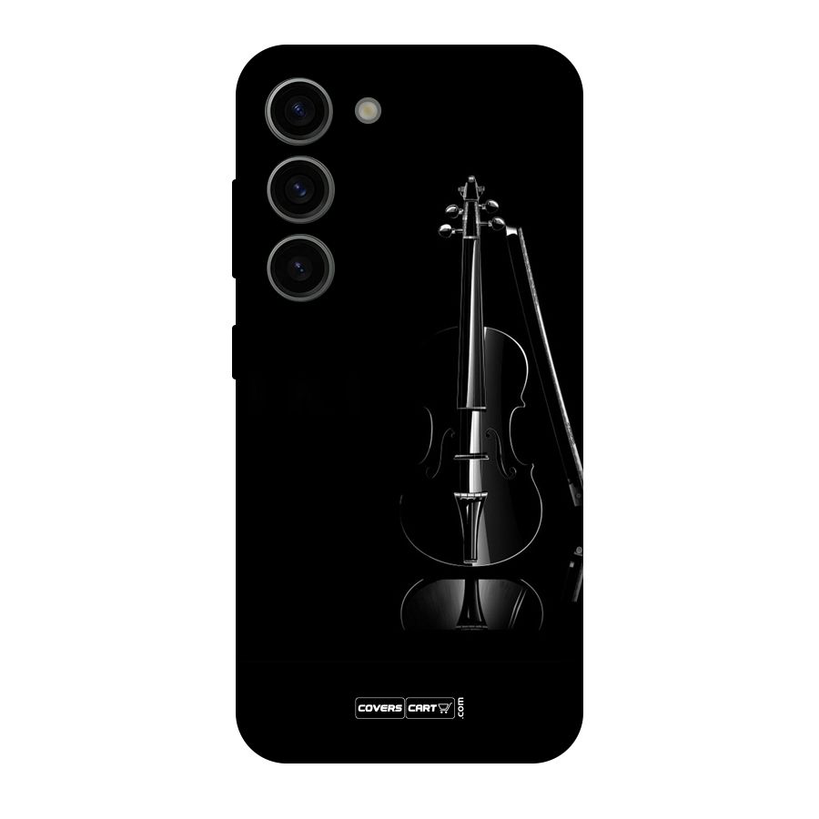 Elegant Violin Original Polycarbonate Back Case for Galaxy S23