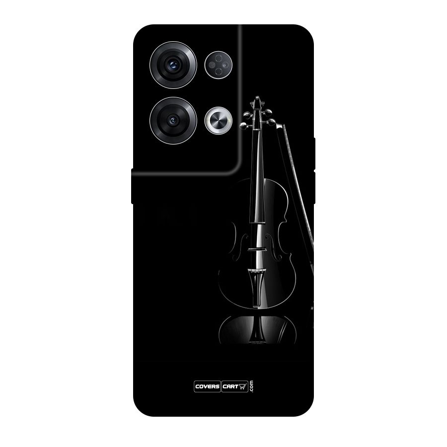 Elegant Violin Original Polycarbonate Back Case for Oppo Reno8 Pro 5G