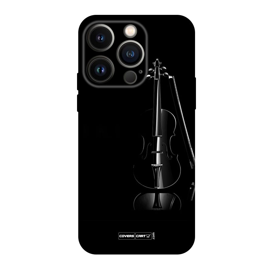 Elegant Violin Original Polycarbonate Back Case for iPhone 14 Pro