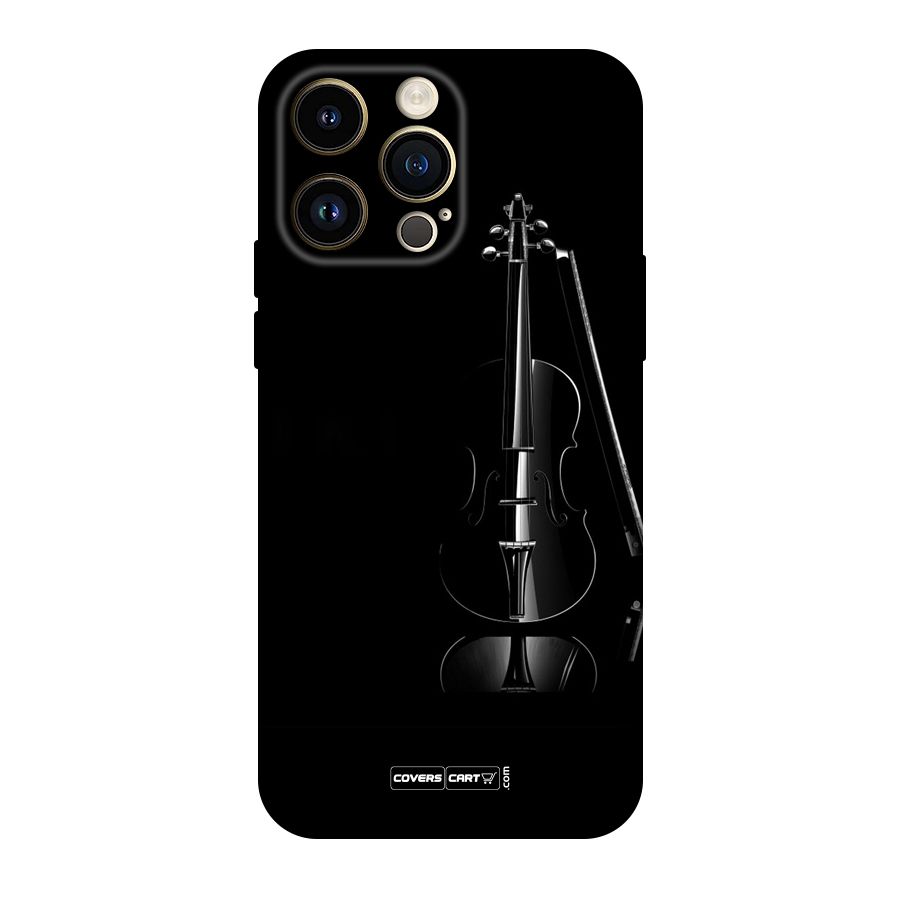 Elegant Violin Original Polycarbonate Back Case for iPhone 14 Pro Max