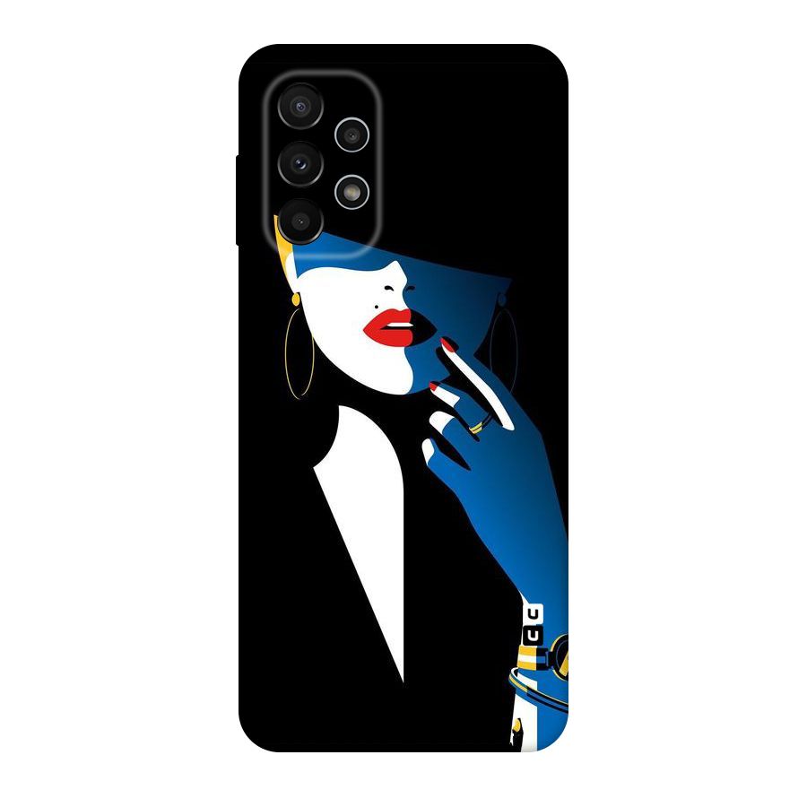 Elegant Woman Original Polycarbonate Back Case for Galaxy A23