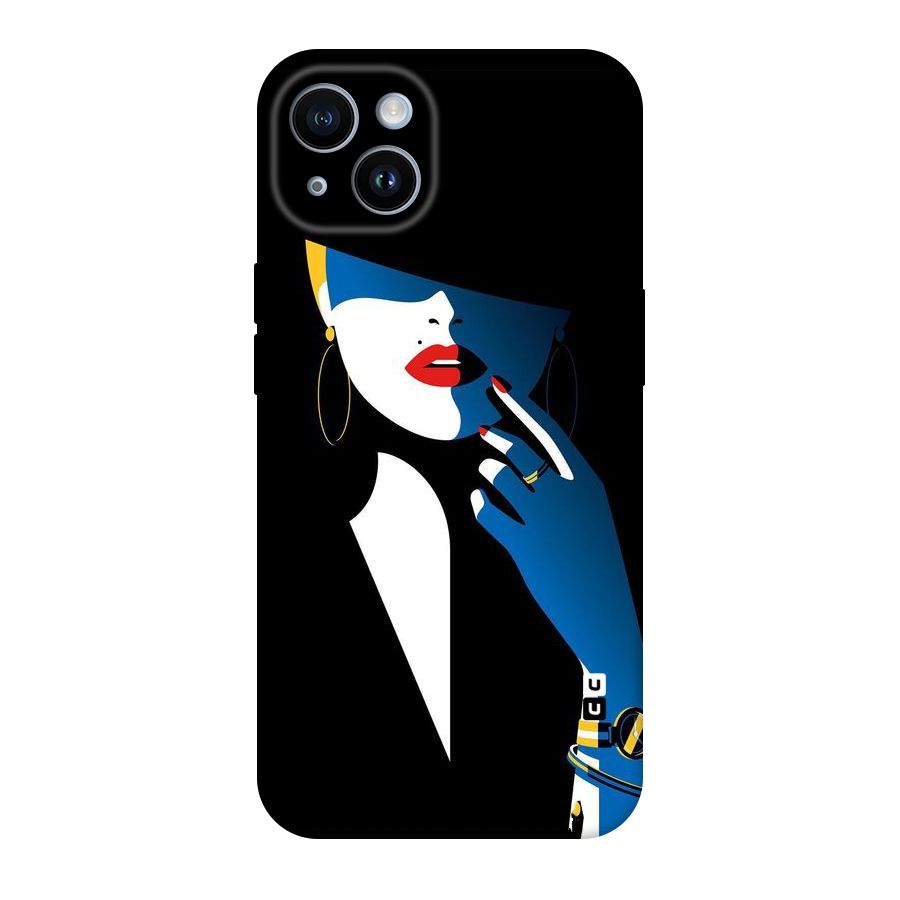 Elegant Woman Original Polycarbonate Back Case for iPhone 14