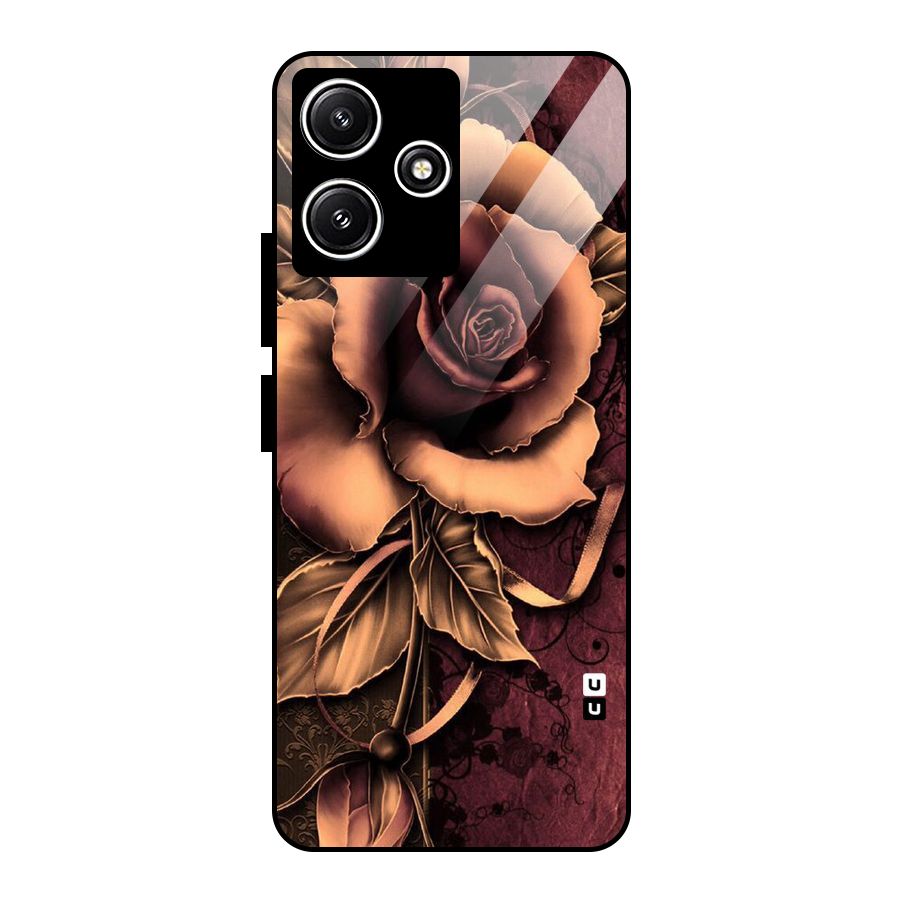 Elite Artsy Glass Back Case for Poco M6 Pro