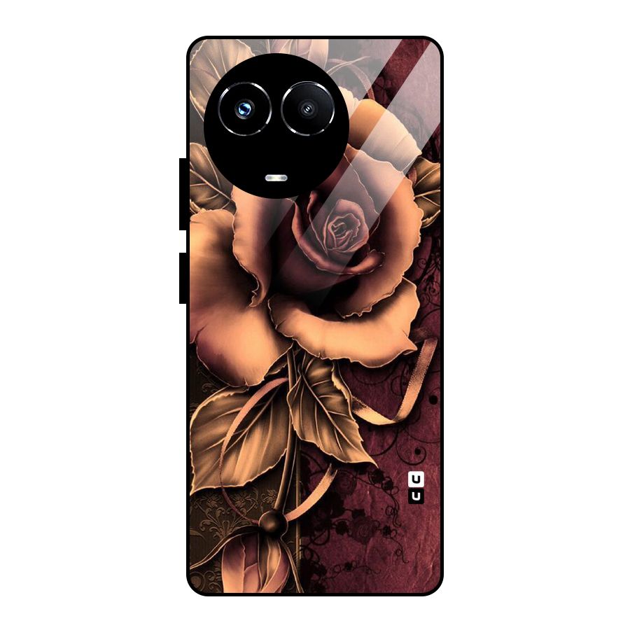 Elite Artsy Glass Back Case for Realme 11X
