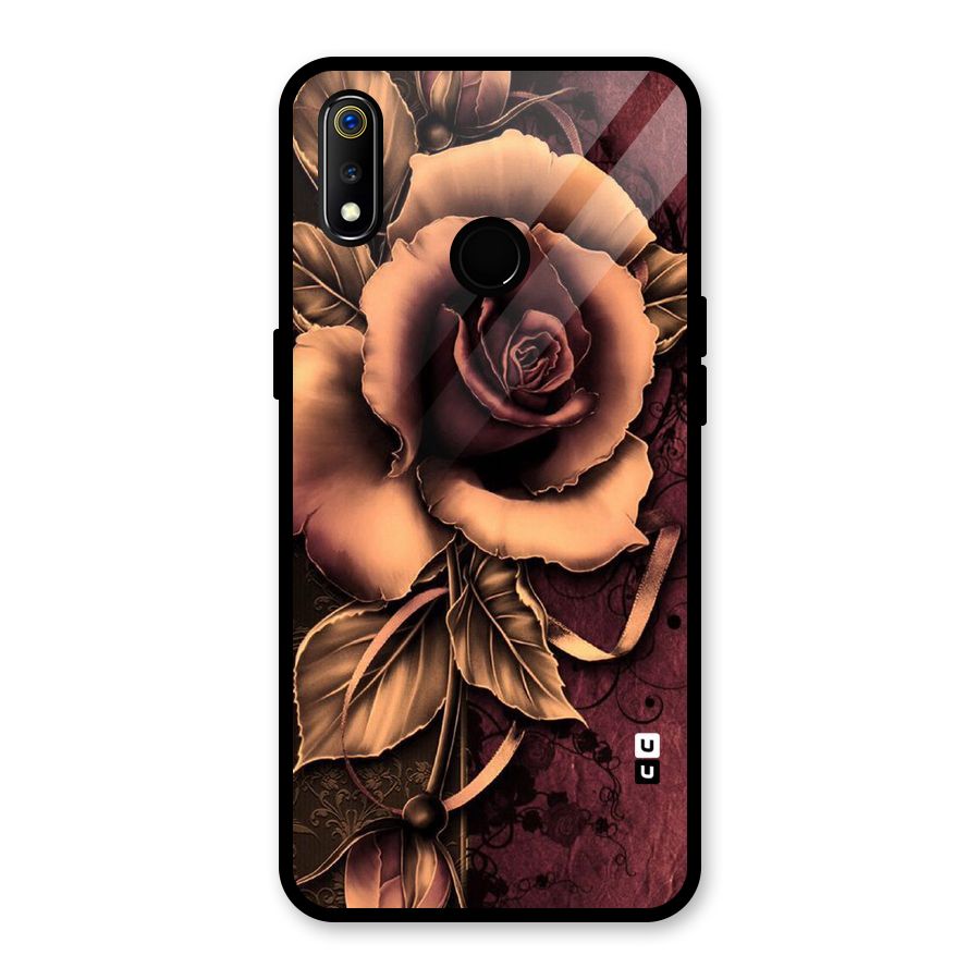 Elite Artsy Glass Back Case for Realme 3