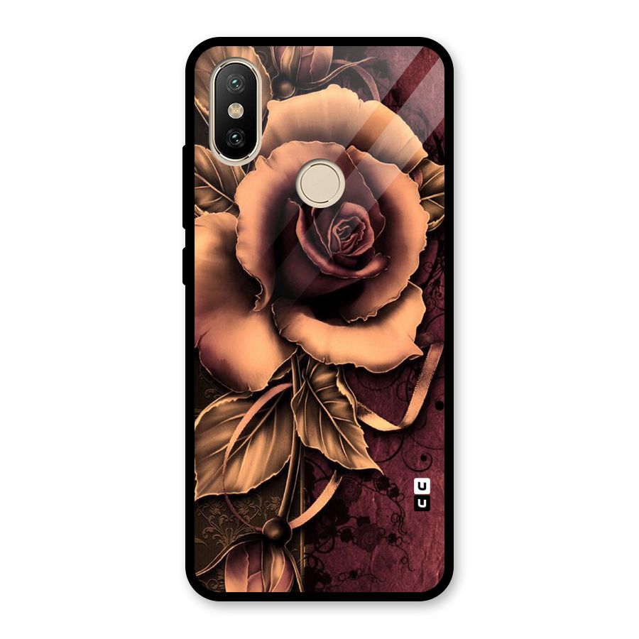 Elite Artsy Glass Back Case for Redmi A2