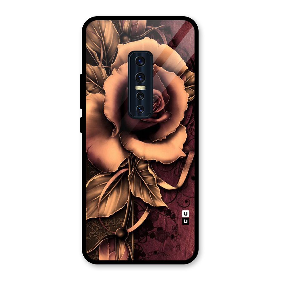 Elite Artsy Glass Back Case for Vivo V17 Pro