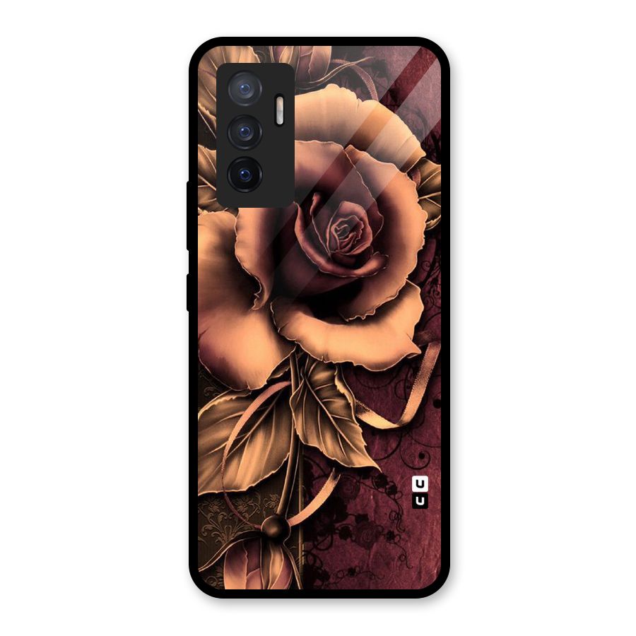 Elite Artsy Glass Back Case for Vivo V23e