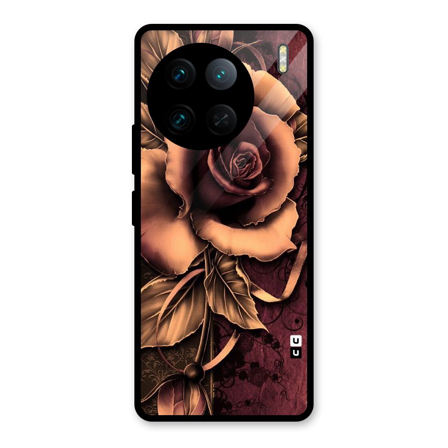 Elite Artsy Glass Back Case for Vivo X90 Pro