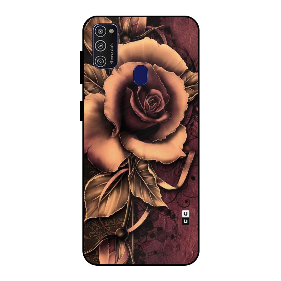 Elite Artsy Metal Back Case for Galaxy M21