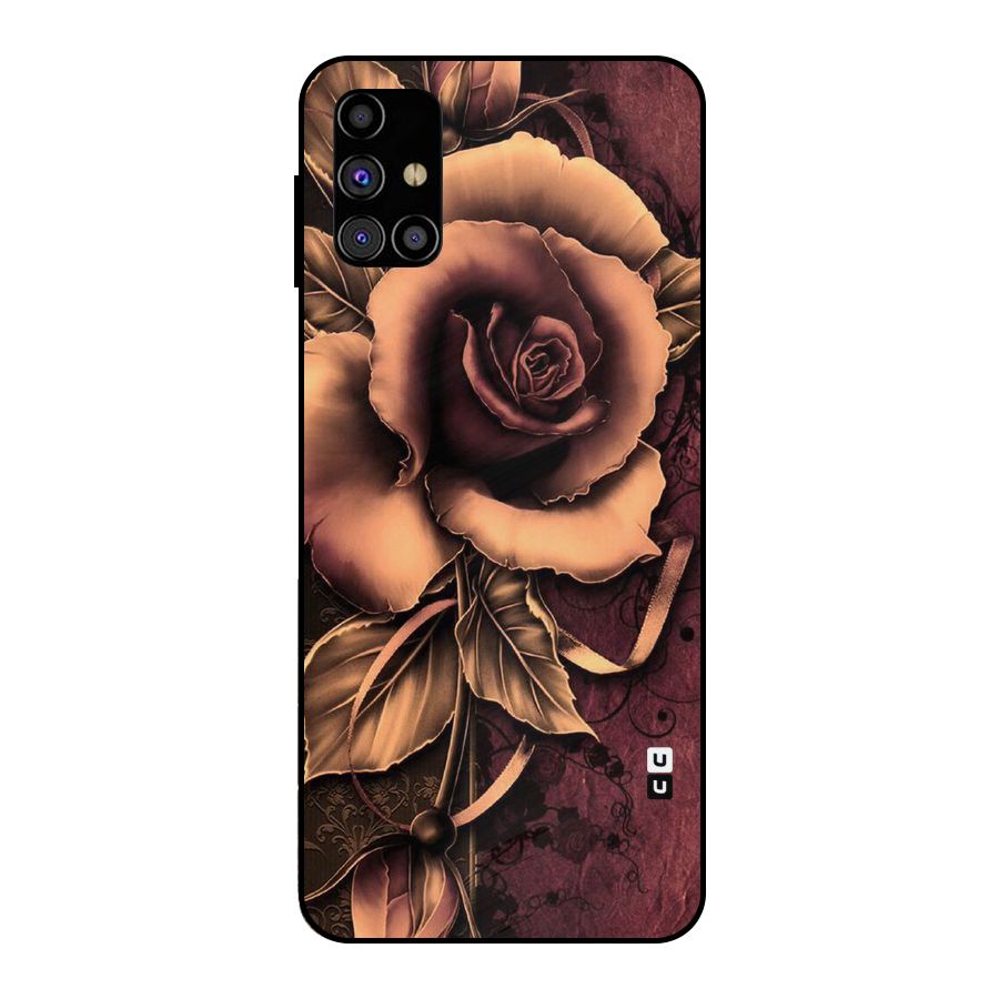 Elite Artsy Metal Back Case for Galaxy M31s