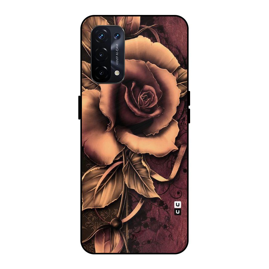 Elite Artsy Metal Back Case for Oppo A74 5G