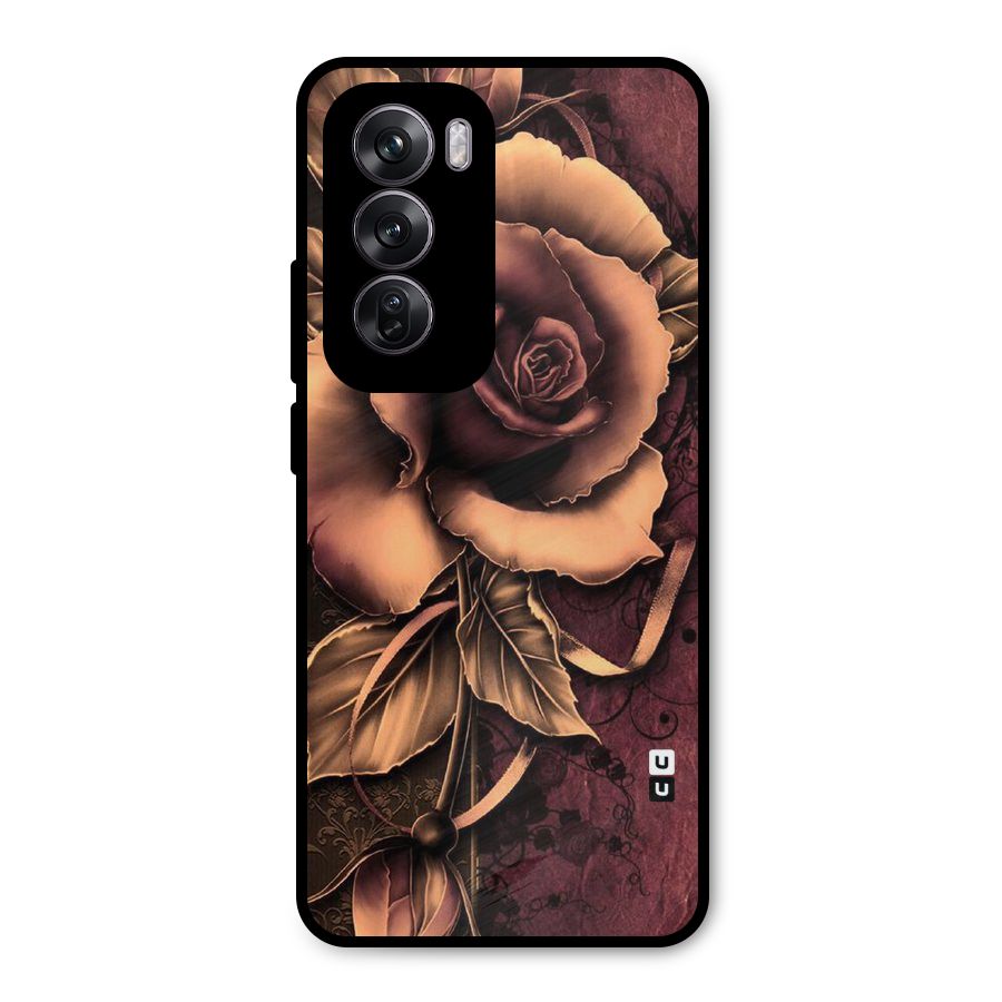 Elite Artsy Metal Back Case for Oppo Reno12 Pro