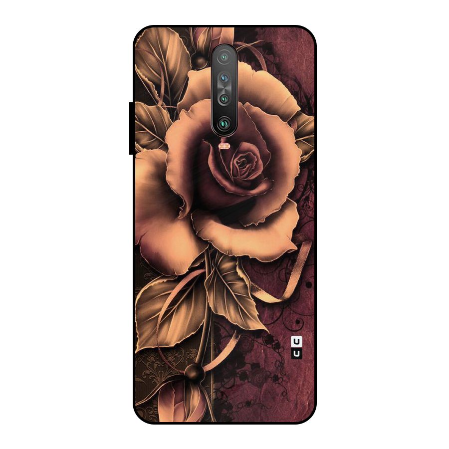 Elite Artsy Metal Back Case for Poco X2