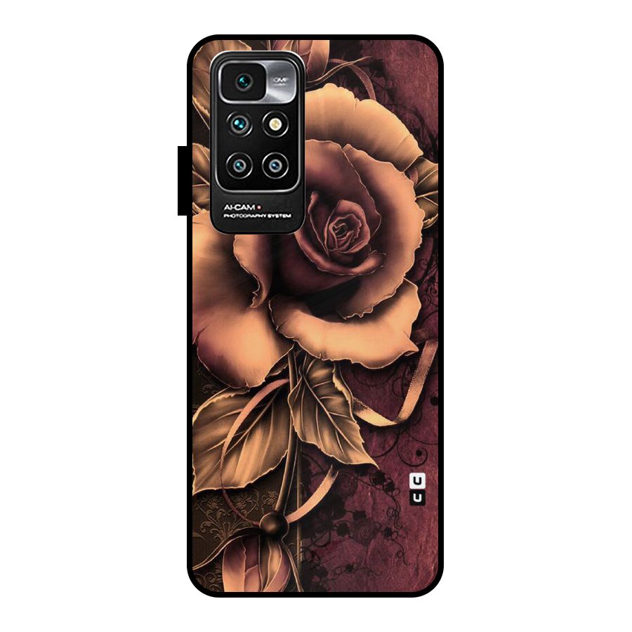 Elite Artsy Metal Back Case for Redmi 10 Prime