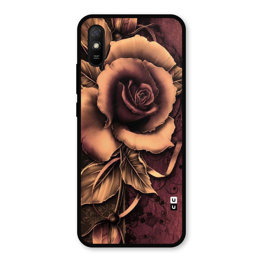 Elite Artsy Metal Back Case for Redmi 9a