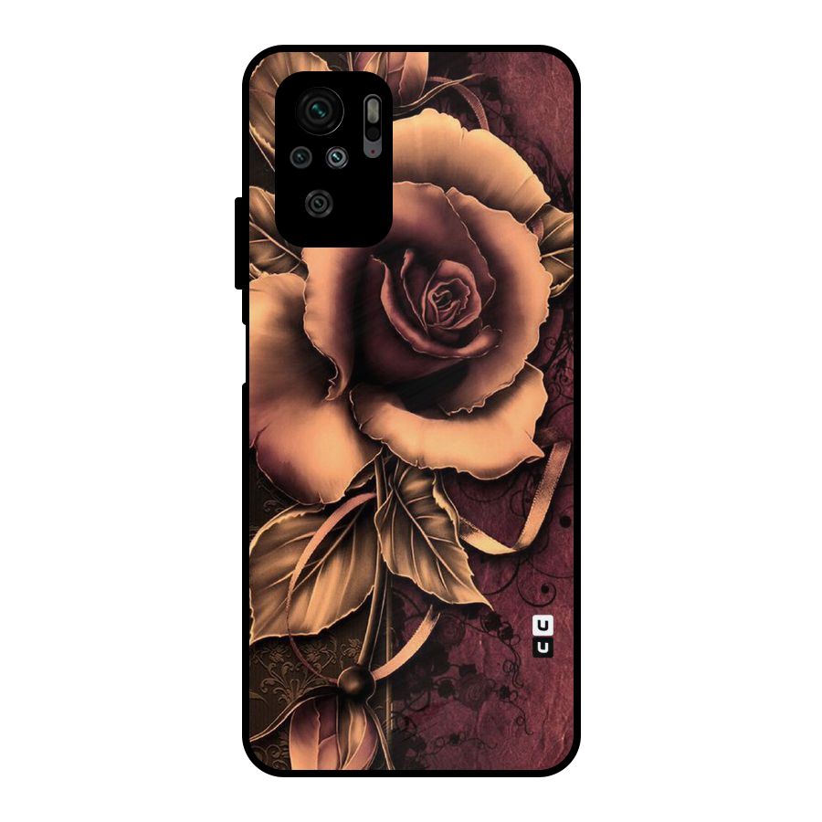 Elite Artsy Metal Back Case for Redmi Note 10S