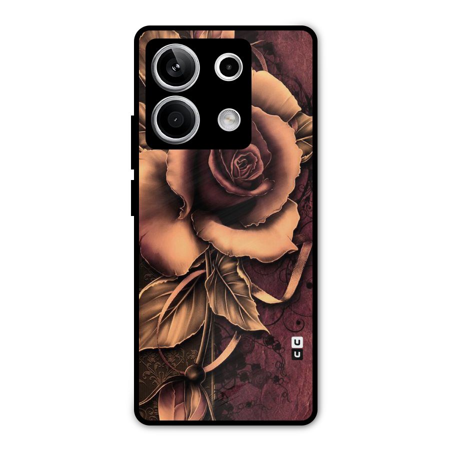 Elite Artsy Metal Back Case for Redmi Note 13 5G