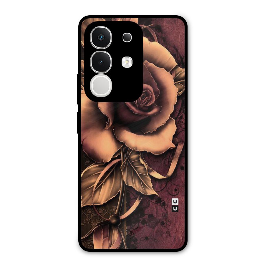 Elite Artsy Metal Back Case for Vivo T4x