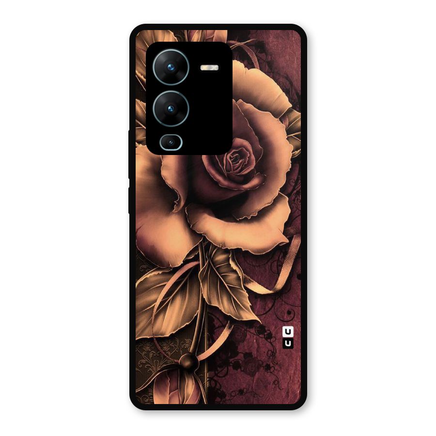 Elite Artsy Metal Back Case for Vivo V25 Pro