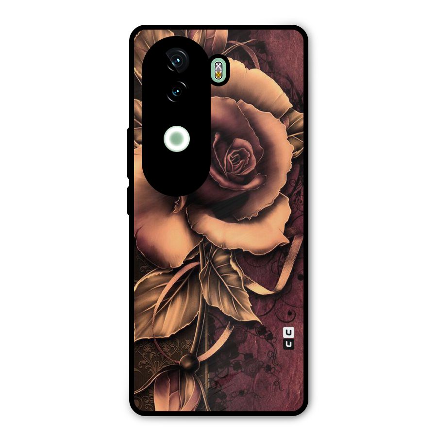 Elite Artsy Metal Back Case for Vivo V40e