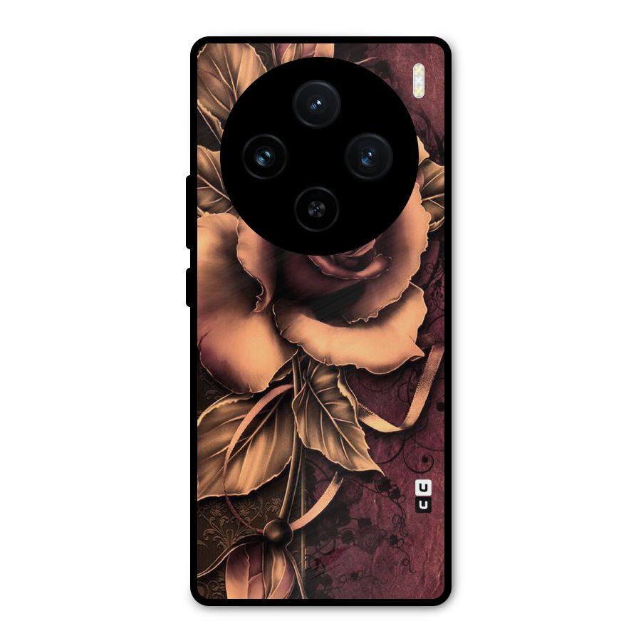 Elite Artsy Metal Back Case for Vivo X100