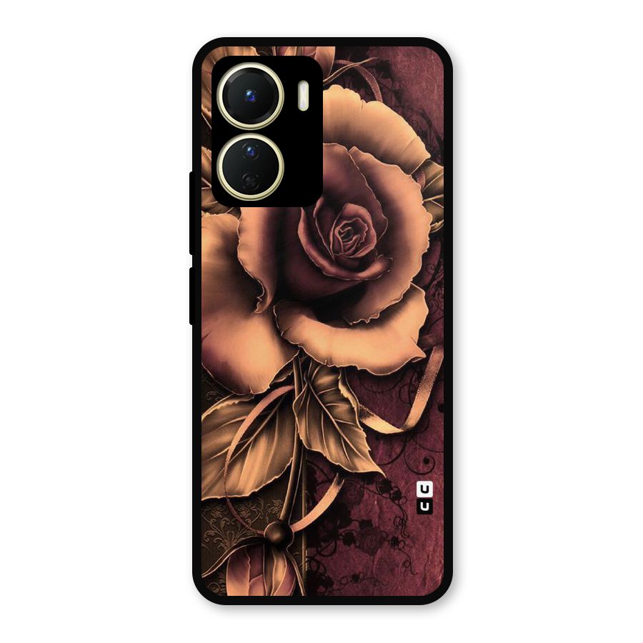 Elite Artsy Metal Back Case for Vivo Y16