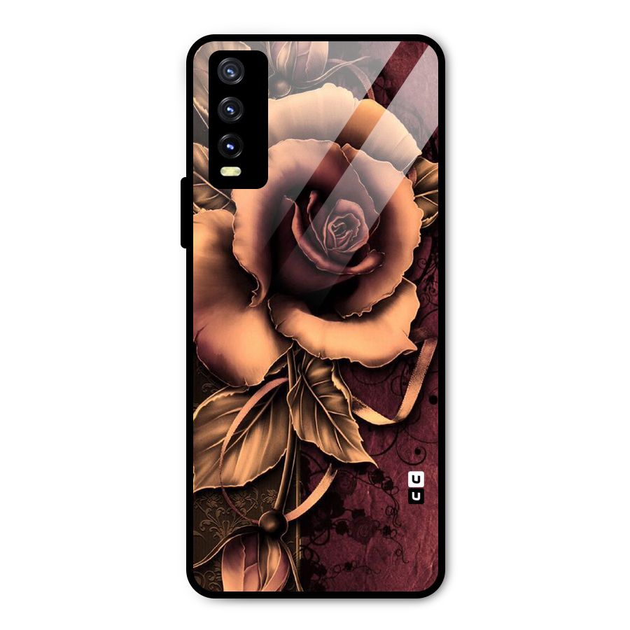 Elite Artsy Metal Back Case for Vivo Y20g