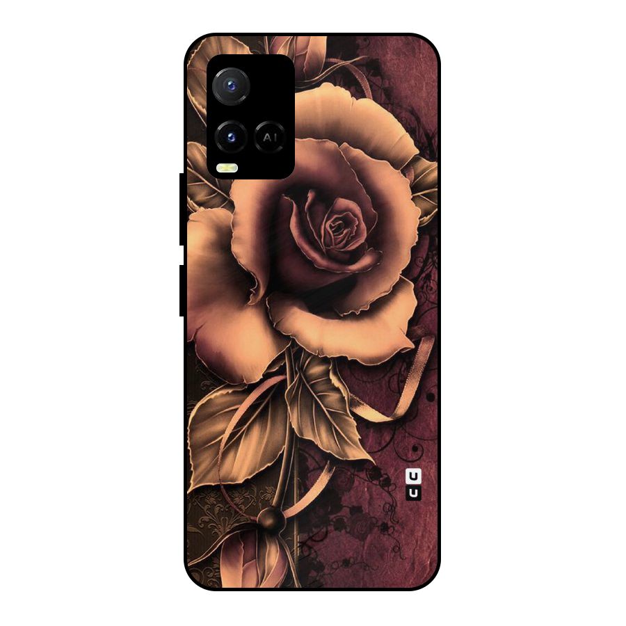 Elite Artsy Metal Back Case for Vivo Y21T