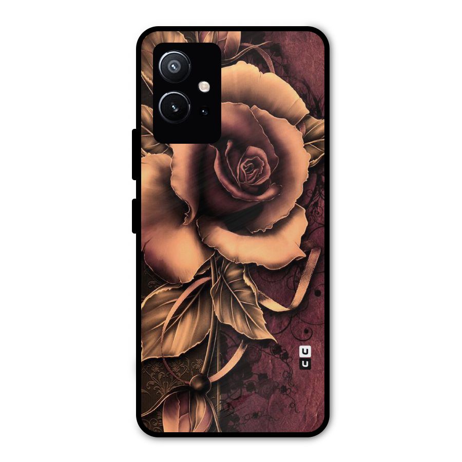 Elite Artsy Metal Back Case for Vivo Y75 5G