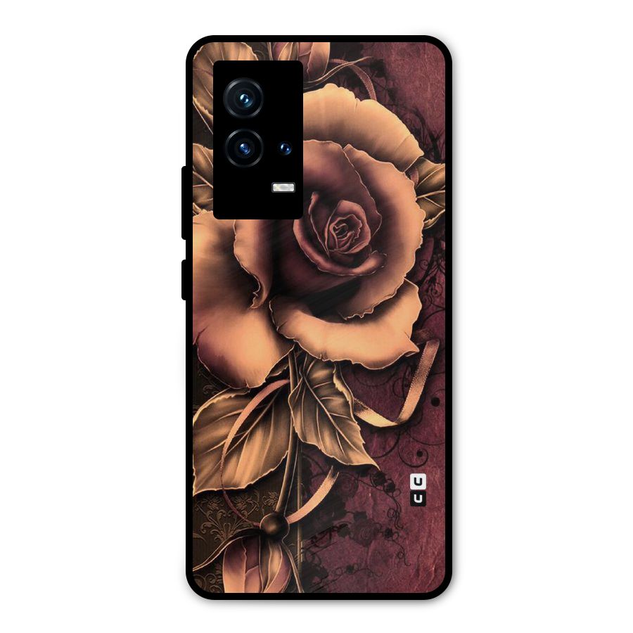 Elite Artsy Metal Back Case for iQOO 9 5G