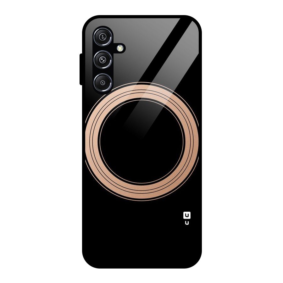 Elite Circle Glass Back Case for Galaxy M34 5G