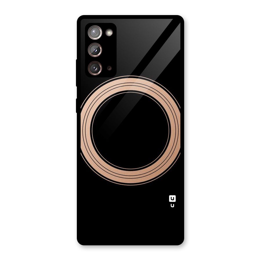 Elite Circle Glass Back Case for Galaxy Note 20