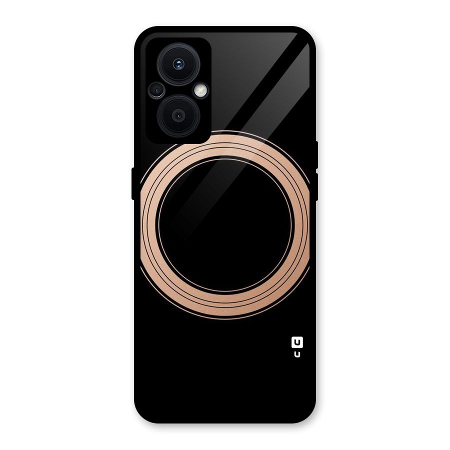 Elite Circle Glass Back Case for Oppo F21s Pro 5G